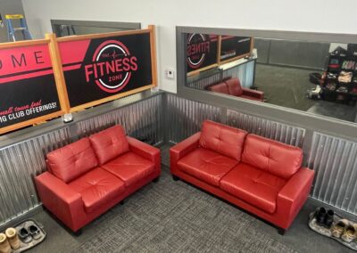 Lounge Seating for The Fitness Zone and Rail City Nutrition Center