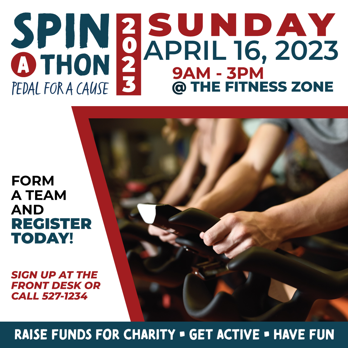 Spin-a-Thon at The Fitness Zone